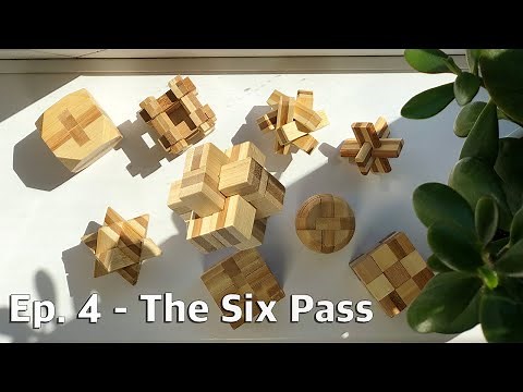 Luban Lock: Solving the Six Pass Puzzle