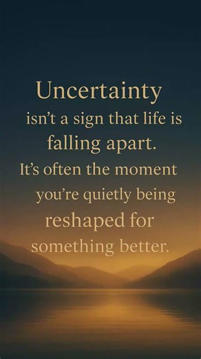 Life’s Uncertain Phases Explained in One Powerful Quote #inspirationalquotes #strengthandgrowth