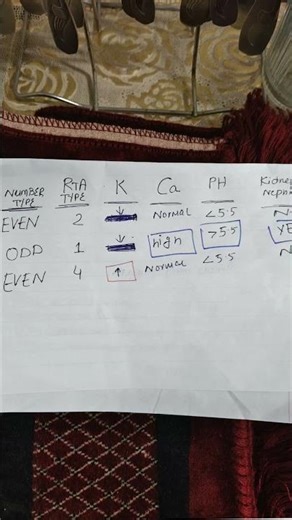 Renal Tubular Acidosis-Easy Hack to remember.