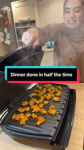 Quick Dinner with the George Foreman Grill