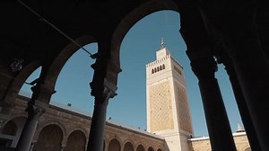 Al-zaytuna Mosqueez-zitouna Mosque Interior View Oldest Stock Footage Video (100% Royalty-free) 1102245159 | Shutterstock