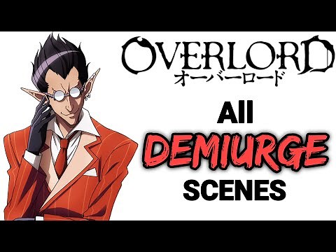 All Demiurge Scenes | Overlord (Season 1, 2, 3, 4) English Dub