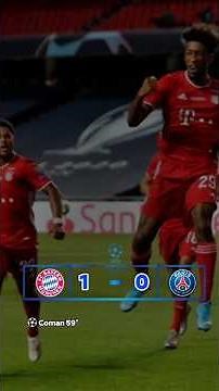 PSG vs Bayern Munich 2020 Final 🔥 the goal that Destroyed PSG dreams! UCL Highlights