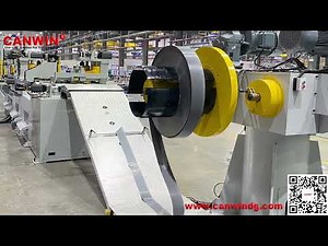 CANWIN | transformer core cutting machine | cut to length line | 600 mm type automatic stacking