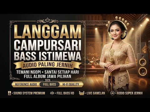 LANGGAM CAMPURSARI SRAGENAN FULL BASS GLERR | TEMBANG JAWA SANTAI PENAK TENAN 2026