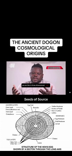 The Dogon people of Mali, West Africa, are famous for their unique art and advanced cosmology. The Dogons creation story describes how the one true source ,AMMA, created all the matter of the universe. beginning with the atom and continuing all the way to the vibrating threads of string theory. In Dogon words, symbols, and rituals are used to describe the structure of matter which are quite similar to those found in the myths of ancient kemet which is commonly known as Egypt #fyp #fypシ #viral #9