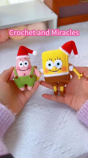 Handmade crochet SpongeBob SquarePants. #innovation #crochetideas #unitedkingdom🇬🇧 #crochetdoll #spongebobsquarepants