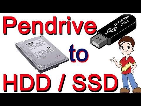 How to Make a USB DRIVE or REMOVABLE drive into a PRIMARY DRIVE/LOCAL DISK (WINDOWS 7/8/10/XP) Hindi