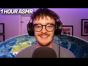 ASMR 1 Hour of Facts about THE WORLD (Ear-To-Ear Whisper)
