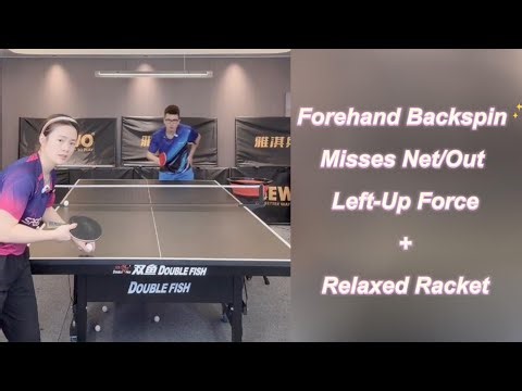 Master the Forehand Backspin Loop: How to Create High Spin Arcs with Minimal Body Movement