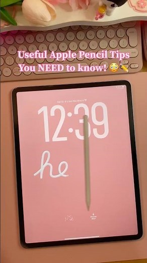 Once you learn these Apple Pencil tips, there’s no going back ✨✏️ #applepencil #applepen #ipad