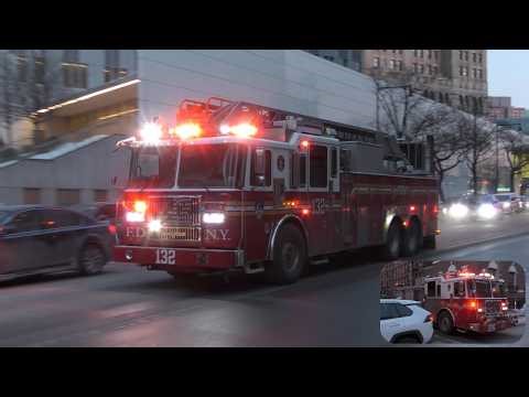FDNY Engine 226 & Ladder 132 Respond to a Track fire in Downtown Brooklyn.