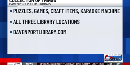 New collection available at Davenport Public Library