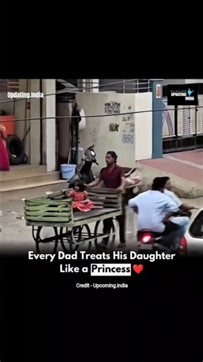 Every dad treats his daughter like a princess 🥺💖 #motivation #papa #love #emotional #trending