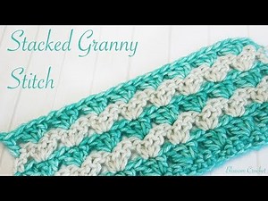 Simple Crochet: Stacked Granny Stripe Blanket