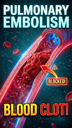 What Happens When a Clot Blocks a Lung Artery? ⚠️🫁