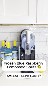 31K views · 155 reactions | The summer of spritz.  Try this delish Frozen Blue Raspberry Lemonade Spritz. Made using Smirnoff Blue Raspberry Lemonade & the Ninja SLUSHi™. ☀️ Full recipe: https://spr.ly/6186lfOgj. | Ninja Kitchen | Facebook