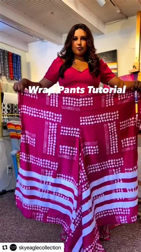 Ribbon Wrap Pants Tutorial with Skyeaglecollection