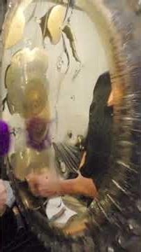 🎵 Gong Sound Bath: Pain Relief! #Shorts