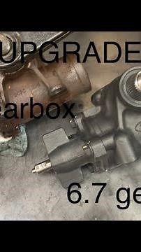 6.0 f250 f350 gearbox swap to 6.7 gearbox upgrade