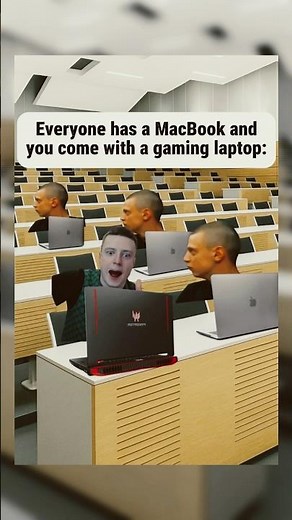 Gaming LapTop #meme #humor #funnymeme