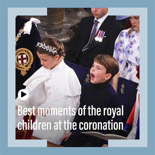 Young princes and princesses were the stars of King Charles III's coronation - here are their best moments. | The National