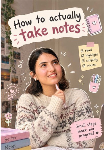 Here’s a little video to help you take notes for better understanding! 📝 There are a few more tricks too, but these are some of my best ones. Hope this helps you study smarter and make better notes! 🤍 #sapkotanani #studytok #howtotakenotes #notesguidance #motivational