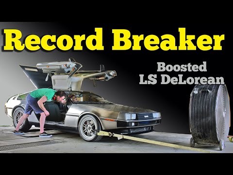Supercharged LS DeLorean DMC-12 Record Breaker