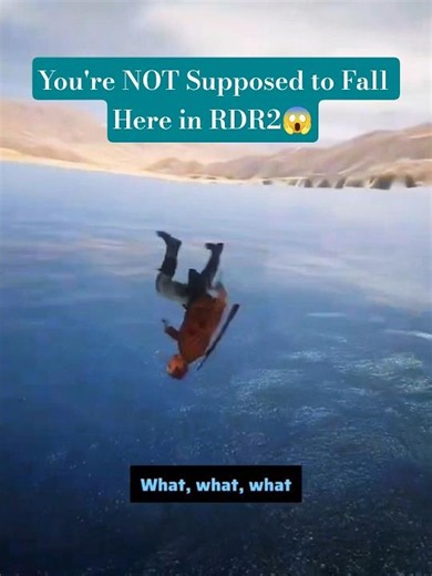We Fell Under the Map in RDR2 🇲🇽😳#rdr2