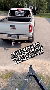 Wife Vs Trailer #shortsvideos #funnyreels #funnyvideos #wifeylife #drivinglessons #Missouri | Missouri Public Hunter