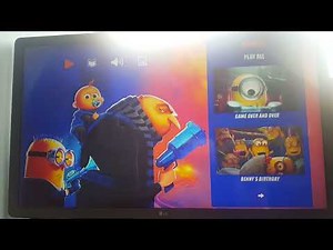 Opening to Despicable Me 4 2024 DVD UK.