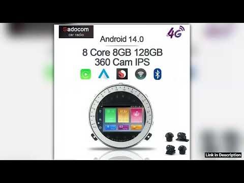 Wireless Carplay DSP 8GB 128GB 7 Android 140 Car Radio Player multimedia For BMW Mini Cooper R55