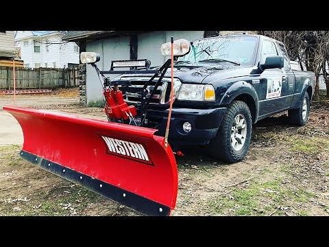 Ford Ranger Plow Setup + Plowz&Mowz