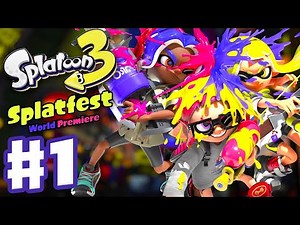 Splatoon 3 Splatfest World Premiere Gameplay! Rock, Paper, Scissors Splatfest!