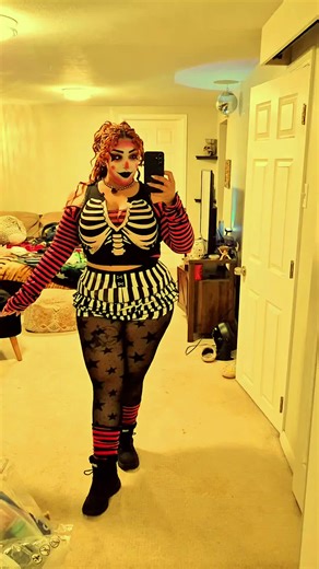 #decadence night 1 ✨️ last clown look of the year dedicated to @Welcometothachaos 🖤🩷