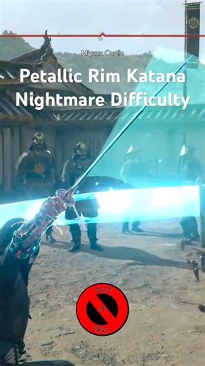 Assassin's Creed Shadows - Weapon Gameplay: Naoe's Katana - Petallic Rim (Nightmare Difficulty)