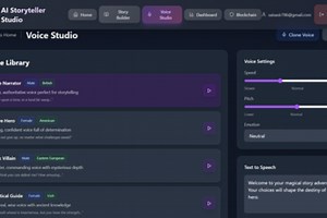 AI Storyteller Studio
