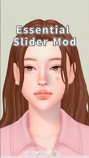 Must-Have Slider for CAS　#thesims4 #sims4cc #sims4 #sims4cas