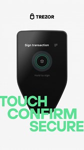 Trezor Safe 5 offers a Gorilla Glass touchscreen and haptic feedback, making daily trades smooth, secure, and easy to manage. | Trezor | Facebook