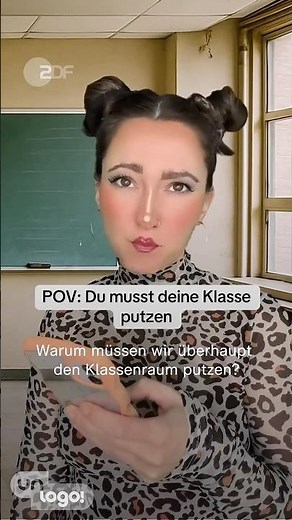 Schüler sollen Klasse putzen? 😳🧽 | un.logo! #shorts