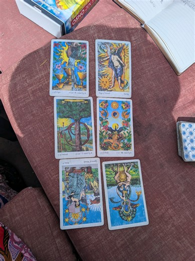 these readings are meant to be empowering and reflective, not directive or predictive. intuition may feel like curiosity, interest, validation, or synchronicity. intuition does not speak the language of anxiety or self-doubt. :48 listen to birds 2:11 watch butterflies 3:19 feel breeze deck: holy light #tarotinthewoods #tarotinthegarden