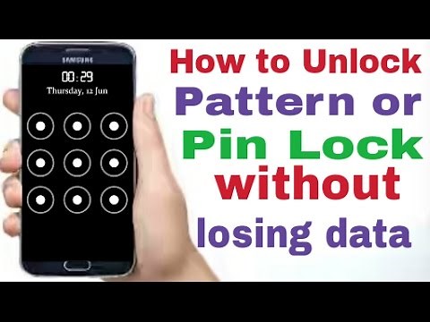 How To Unlock Android Pattern Lock without Losing data