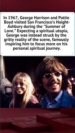 George Harrison & Pattie Boyd: Summer of Love (1967) ☮️