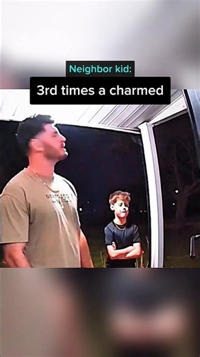 When you see someone unexpected in your neighbors house...