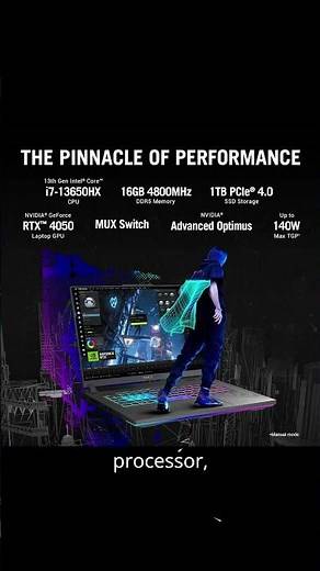 The Ultimate 1080p Gaming Laptop? ROG Strix G16 G614JU Review #tech #technology #gaming #amazon