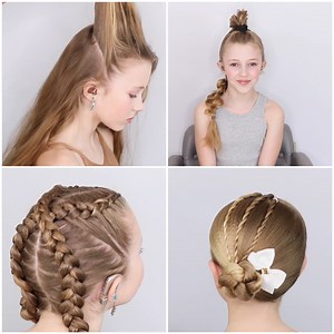 10K views · 172 reactions | Pretty hairstyles for your little princess! | Make-Up & Hair Tutorials | Facebook