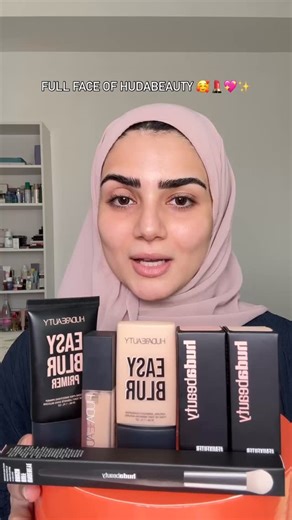 an in-depth makeup tutorial using everything from @hudabeauty 💖 this was filmed before she launched her gorgeous blush palettes so i had to improvise with the discontinued blushes 🥹 should i do more longer videos like this? i haven’t done such videos in sooo long!!! 😭 ___ #makeuptutorial #hudabeauty #modestfashion #hijabstyle #getreadywithme | Manal