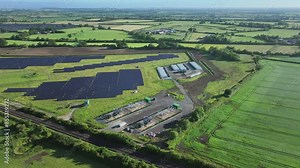 Lithium Battery Backup System Using Mega Packs to Provide Grid Stability