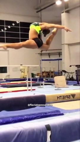 She loves ring leaps!