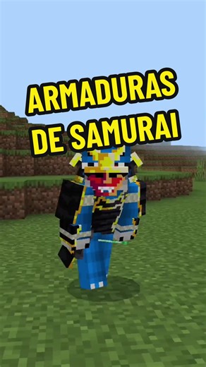 Armaduras de Samurai para Minecraft Bedrock